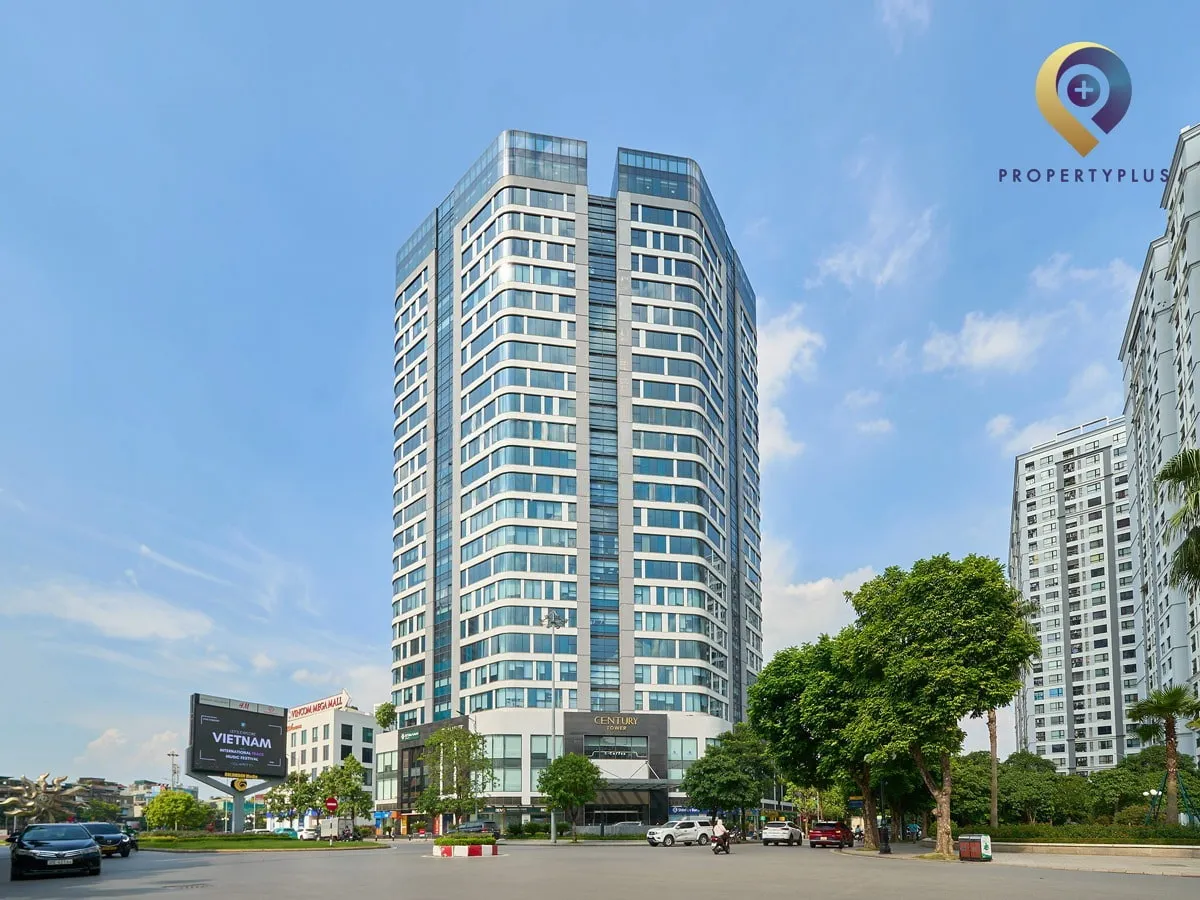 Toàn cảnh tòa nhà Century Tower tại Times City